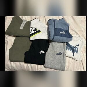 Kids Brand Name Clothing Lot Nike Puma Lee Hoodie Pants Shirt Vest Size 5T